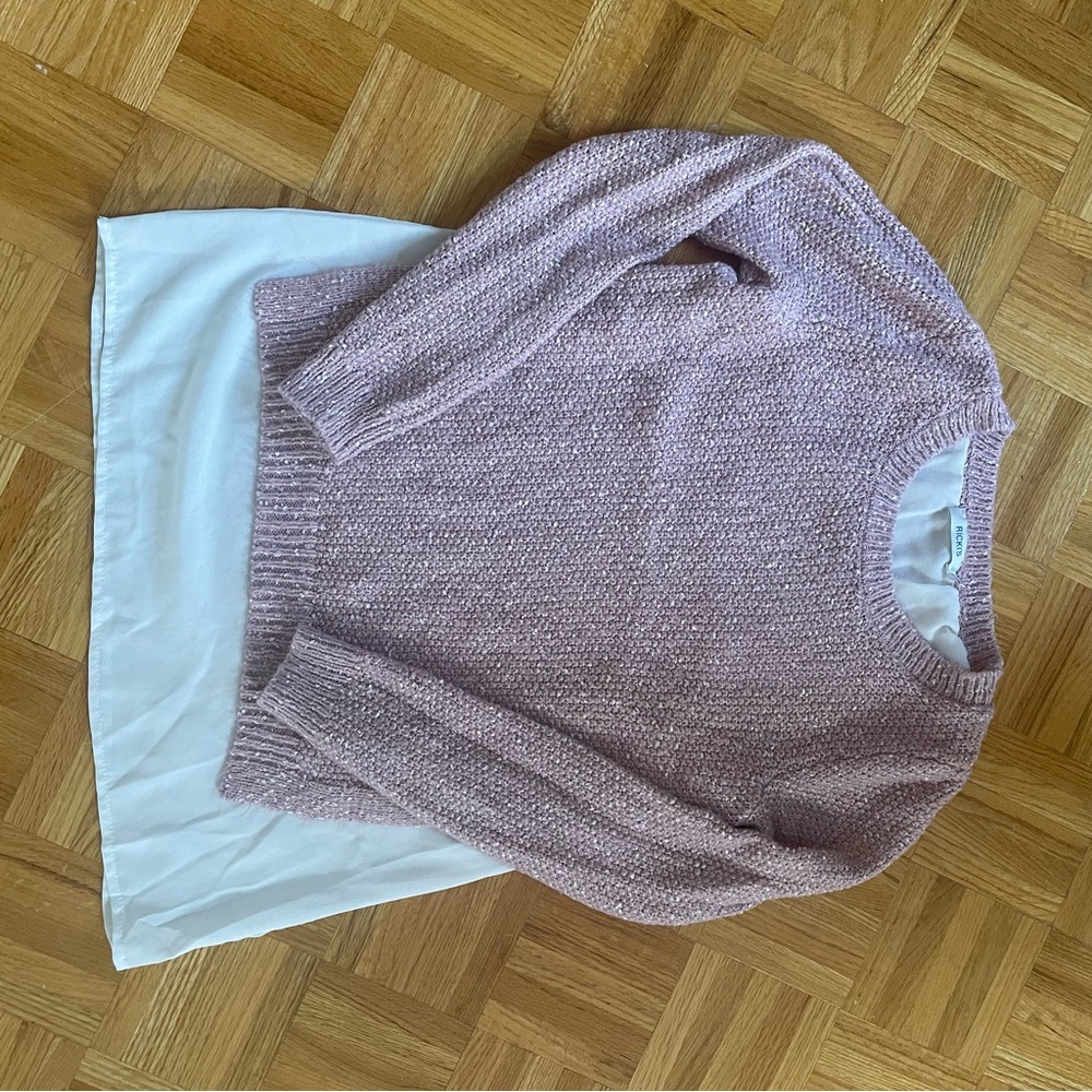 Ricki's Soft Pink Crew Neck Sweater